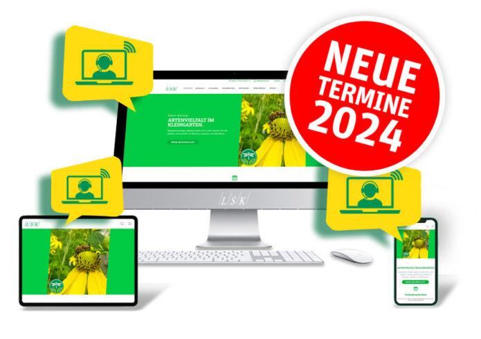 Kleingärtner - LSK Online Veranstaltungen 2024