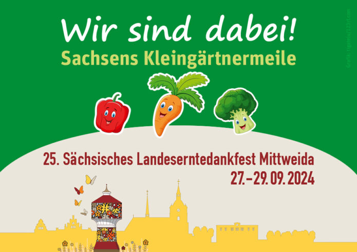 25. Landeserntedankfest 2024 in Mittweida