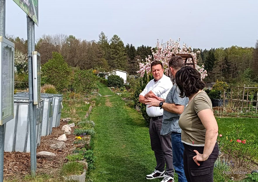 Lehrgarten im KGA „Erholung“ mithilfe Kaufland